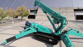 MAEDA MINI CRANE MC815C [upl. by Pitzer]