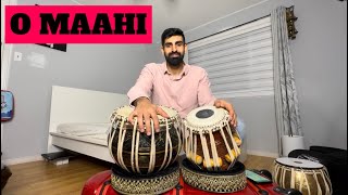 O MAAHI TABLA  Shobhit Banwait  Dunki  Arijit Singh [upl. by Rue67]