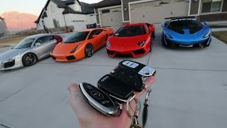 FULL TOUR OF THE SUPERCAR COLLECTION [upl. by Aeila]