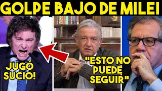 ULTIMA HORA MILEI FRENA DECISION TRAICION A MEXICO AMLO GANA EN ECUADOR CAE NOBOA INSOLITO [upl. by Arte422]