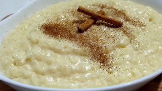 O SEGREDO DO ARROZ DOCE CREMOSO PERFEITO  Todo mundo que prova pede a receita de tão gostoso [upl. by Egief588]