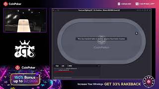 Froch On Fighting Freeroll live on CoinPoker [upl. by Acimat446]