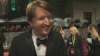 BAFTAs 2013 Les Misérables director Tom Hooper talk about his nine nominations at the BAFTA Awards [upl. by Reni]