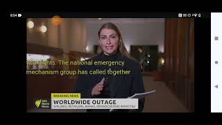 SBS World News Australia Global Outage Bulletin 19072024 [upl. by Rafiq]