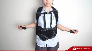 L5657 TLSO back brace shows [upl. by Bysshe898]