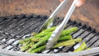 Grilled Asparagus Recipe  Learn How to Grill Perfect Asparagus Every Time [upl. by Maris738]