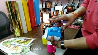 Sublimation Fluorescent Neon Mugs Full Color Mugs Printing from Koncept Sublimation [upl. by Xanthe]