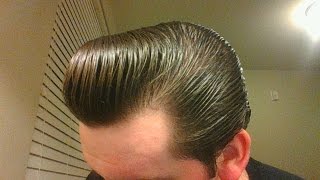 How to Style a Full Pompadour with a Comb [upl. by Nedloh]