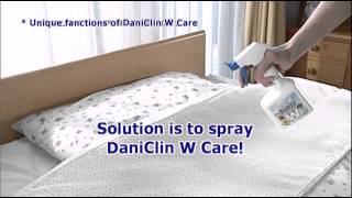 DaniClin W Care  natural dust mite repellent allergen inactivator [upl. by Atilehs]