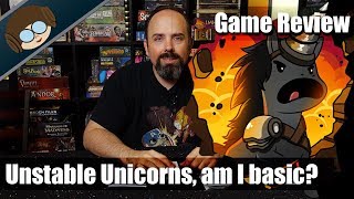 Going Basic  An Unstable Unicorns Card game Review [upl. by Nnaitsirhc]