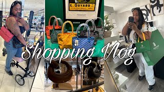 VLOG  SHOPPING  GOYARD COPERNI JW PEI  KURT GEIGER amp MORE [upl. by Estelle728]