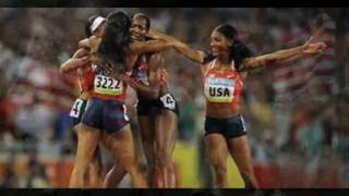 Allyson Felix big moments [upl. by Iuqcaj]