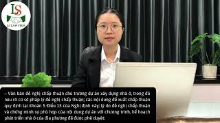 CẤP PHÉP XÂY DỰNG DỰ ÁN NHÀ Ở THƯƠNG MẠI [upl. by Anilahs904]