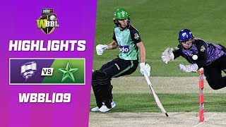 Hobart Hurricanes v Melbourne Stars  WBBL09 [upl. by Fesuoy]