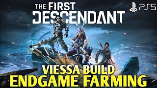 Viessa Build THE FIRST DESCENDANT Endgame Farming Gameplay  The First Descendant Hard Mode Gameplay [upl. by Larok659]