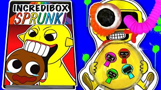 Making INCREDIBOX SPRUNKI Game Book📚 ➕ GARNOLD Squishy Surgery [upl. by Ledniahs]