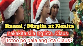 RASSELMAYLIN AT NENITA MAY REQUEST KAY STACLAUS NGAYONG PASKO [upl. by Daniyal247]