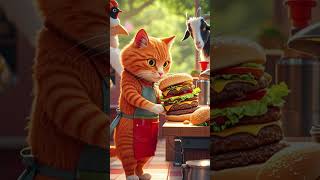 cat and genie rhymes shortsvideo cat youtubeshorts orangecatstory catfantasy [upl. by Dilaw556]