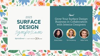 Grow Your Surface Design Business in Collaboration with Interior Designers [upl. by Nahguav]