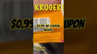 🚨099 NESTLE TOLL HOUSE COOKIE DOUGH AT KROGER🚨SELECT SEASONAL READY TO BAKE COOKIE DOUGH 099🚨 [upl. by Rudman]