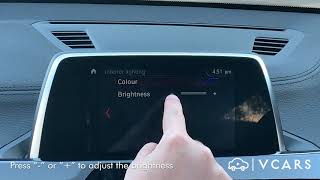 How to change Ambient lighting on BMW iDrive 6 system [upl. by Bevvy]