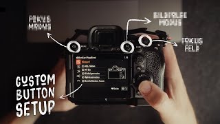 Sony Custom Button Setup  Kamera individuell einstellen für Foto amp Video  Sony A7RV Sony A7IV [upl. by Ardnikal458]