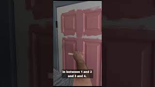 This is How I Paint a Door in 6 Minutes [upl. by Solim]