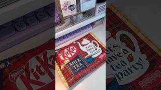 asmr milk tea kitkat unboxing ❤️ milktea asmr asmrunboxing unboxing unboxingvideo kitkat [upl. by Beetner]