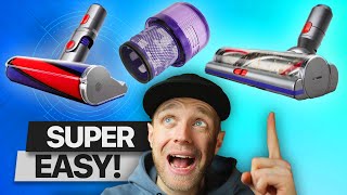 Dyson v10v11v15 Filter Bodendüse amp Behälter KORREKT reinigen [upl. by Avert]