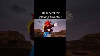 Deserved for playing gogeta dbz shorts sparkingzero [upl. by Radmilla292]