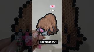 Piloswine Beads perlerbead pixelartist pixelart pokemon piloswine sakupixel [upl. by Relyuhcs]