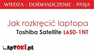 LApTOKIpL  Jak rozkręcić Toshiba L6501NT  How to disassemble Toshiba L6501NT [upl. by Sorel]