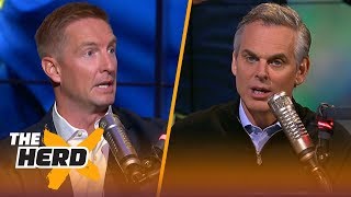 Joel Klatt talks Ohio State vs Penn State Jim Harbaughs performance this year  CFB  THE HERD [upl. by Naget963]