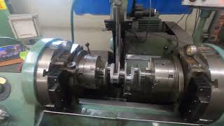 Stroke slipar vw vevaxel stroke grinding vw crankshaft [upl. by Arreit203]