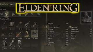 How To Buy The Confessor Armor Set In Elden Ring Easy Guide [upl. by Sall454]