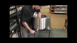 How To Install Weldless Bulkhead amp Thermometer Into Brewing Kettle [upl. by Simonne]