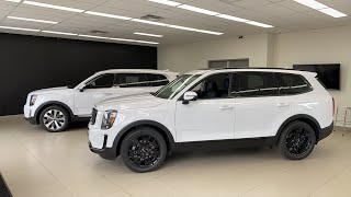 LIVE 2022 Kia Telluride Nightsky vs SX Limited  Complete Indepth Comparison [upl. by Emmet]