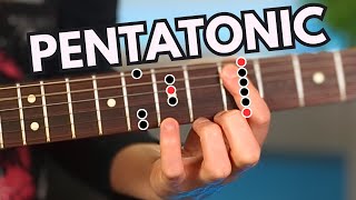 Pentatonic Scale Explained  Easy Beginner Lesson [upl. by Schroeder863]