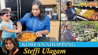 Korean Shopping Vlog in Tamil  Making Kimchi at home in Tamil [upl. by Nilats365]