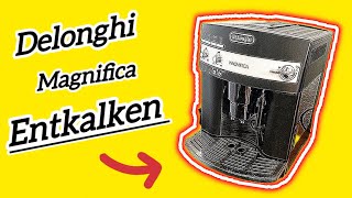 Delonghi Magnifica Entkalken ✅ Anleitung [upl. by Perdita]