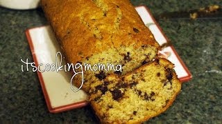 Delicious Moist Banana Bread at home  Kitchenaid Standmixer [upl. by Anivlac923]