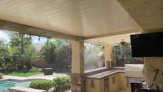 Misting System Review from Las Vegas Homeowner [upl. by Belak917]