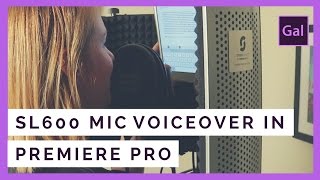 How to Record a Voice over Narration in Premiere Pro CC [upl. by Airdnal]