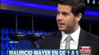 C5N  MUSICA MAURICIO MAYER EN DE 1 A 5 [upl. by Nylsoj]