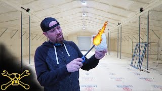 Is Spray Foam Insulation Flammable [upl. by Tselec]