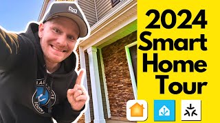 Smart Home Tour 2024 Over 120 HomeKit and Matter devices in my Home Assistant smart home [upl. by Harrod]