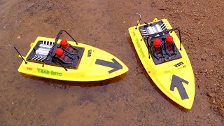 Mini Jet Boat Races  RC ADVENTURES [upl. by Valenta666]