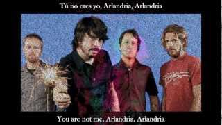 Foo Fighters  Arlandria Lyrics EngSubtitulado Esp [upl. by Cad512]