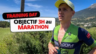 Training Day  SUB3 sur MARATHON dun IRONMAN cest possible [upl. by Kenwrick]