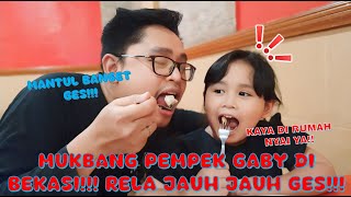 MUKBANG PEMPEK GABY DI BEKASI‼️‼️‼️ RELA JAUH JAUH KE BEKASI‼️‼️‼️ NYIDAM MAMS WI‼️‼️ [upl. by Ativad]